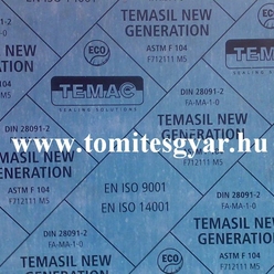 Tűzhelyvédő lemez Temasil NG 750x500x2