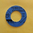 Ipari Karima tömítés gasket cutting ring gyártás DN 300 Temasil NG  325x385x3,0mm - Tömítésgyár Webshop